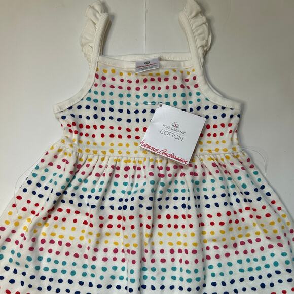NWT Hanna Andersson Polka Dot Dress & Bloomers 80 - Picture 2 of 6